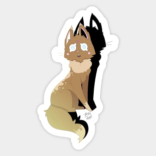 Mysterious Cat Sticker